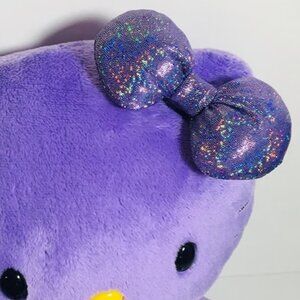 Hello Kitty Build a Bear Replacement Bow Purple Hologram Metallic